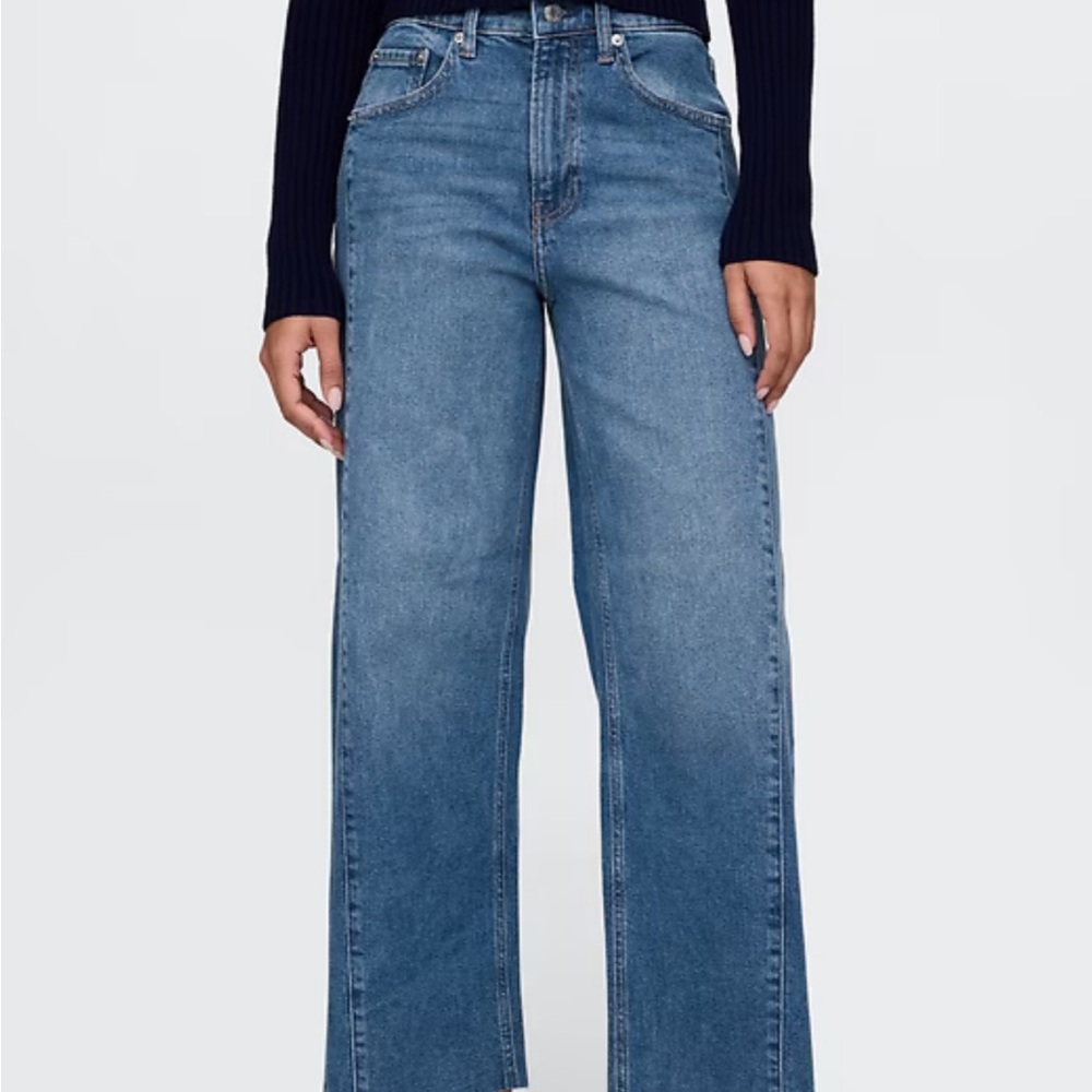 Gap Wide Leg Blue Women's Jeans